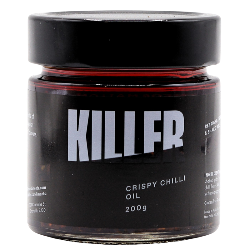 KILLER CONDIMENTS - CRISPY CHILLI OIL