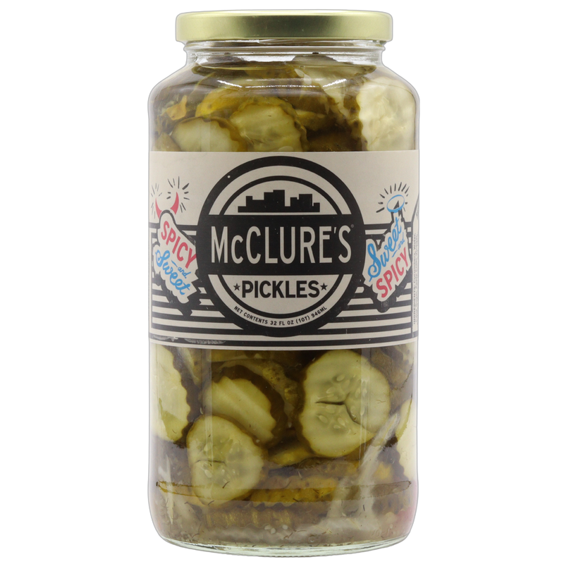McCLURES PICKLES - SWEET & SPICY CRINKLE CUT