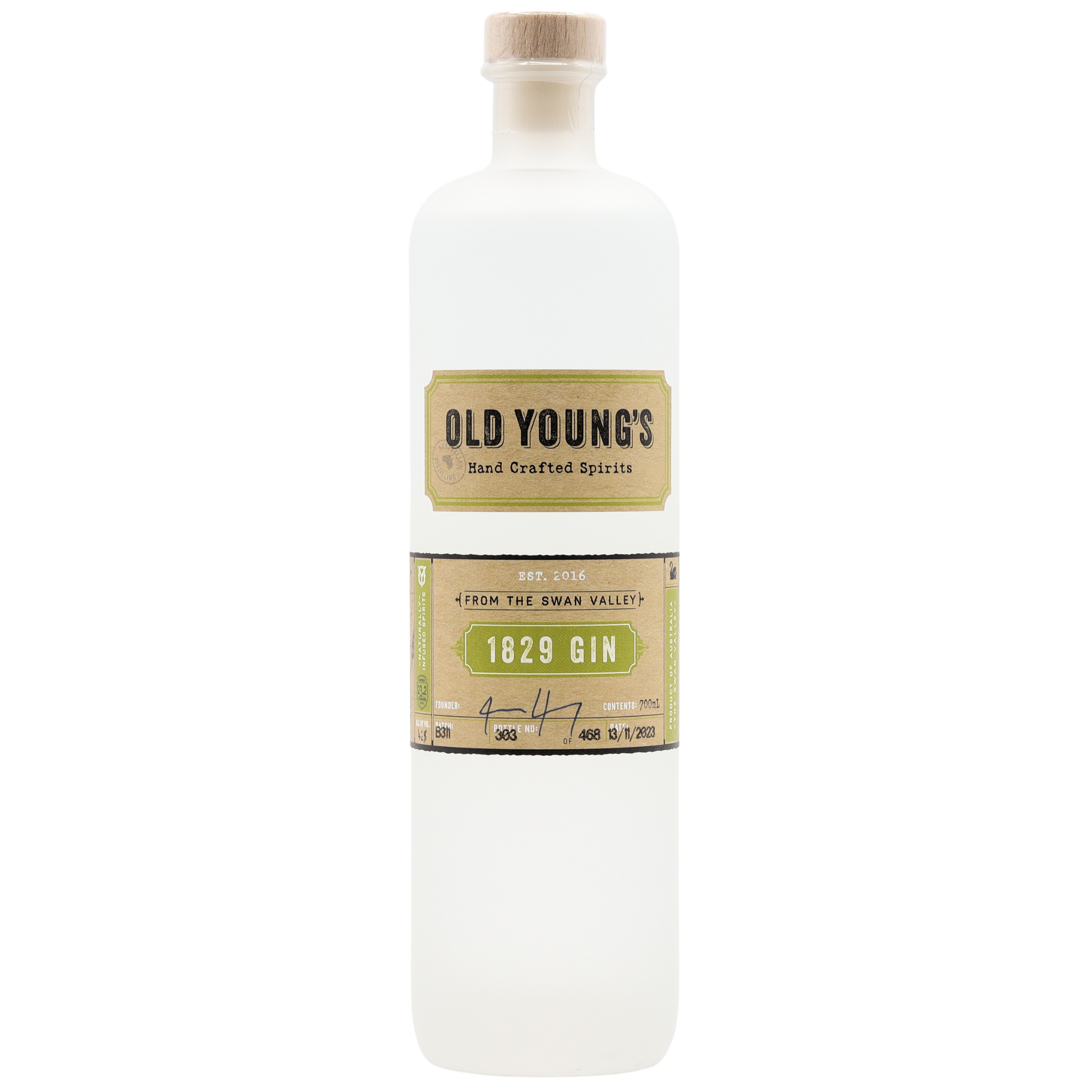 OLD YOUNG'S 1829 GIN Mane Specialist