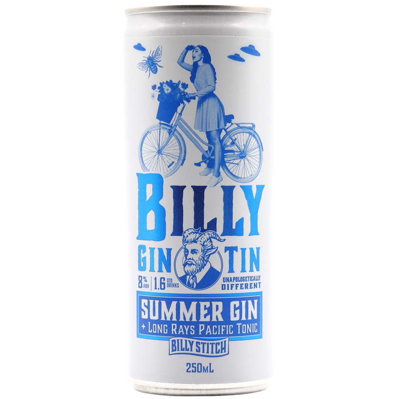 BILLY GIN TIN - SUMMER GIN