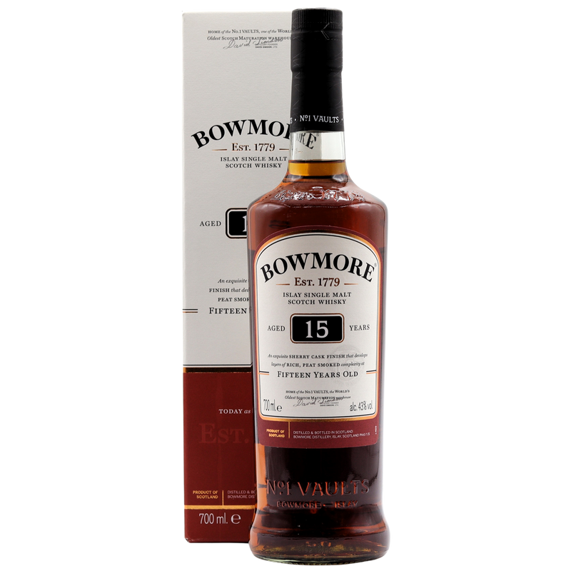 BOWMORE - 15 YEAR OLD