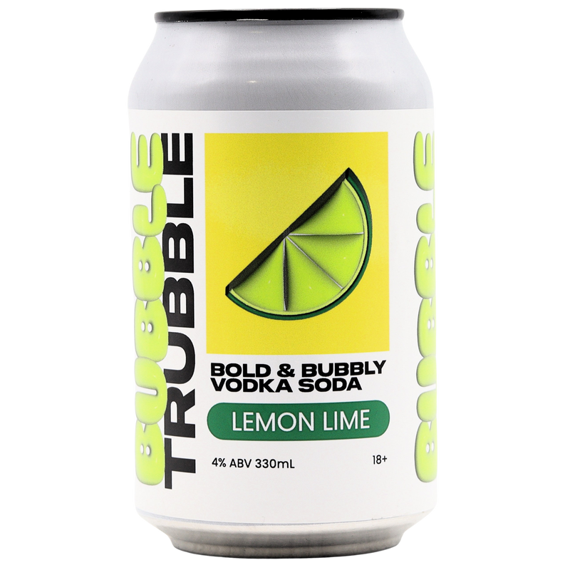 BUBBLE TRUBBLE - LEMON LIME VODKA SODA