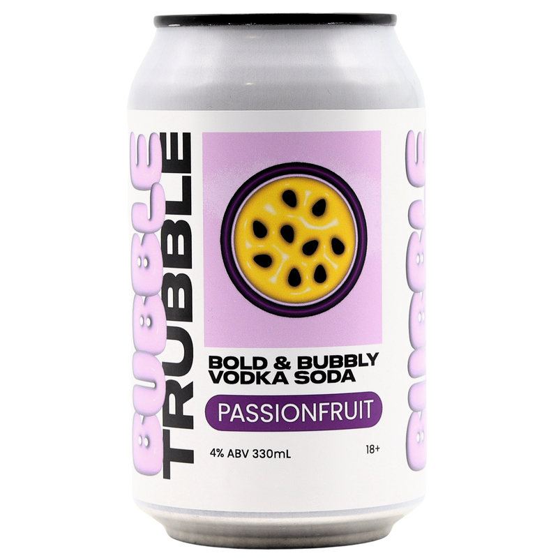 BUBBLE TRUBBLE - PASSIONFRUIT VODKA SODA