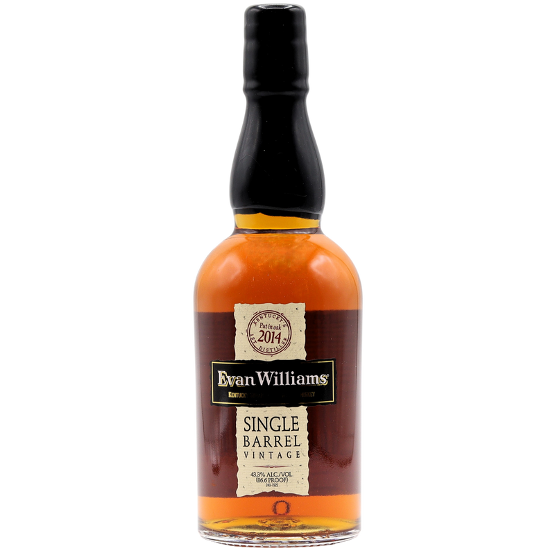 EVAN WILLIAMS - SINGLE BARREL KENTUCKY STRAIGHT BOURBON