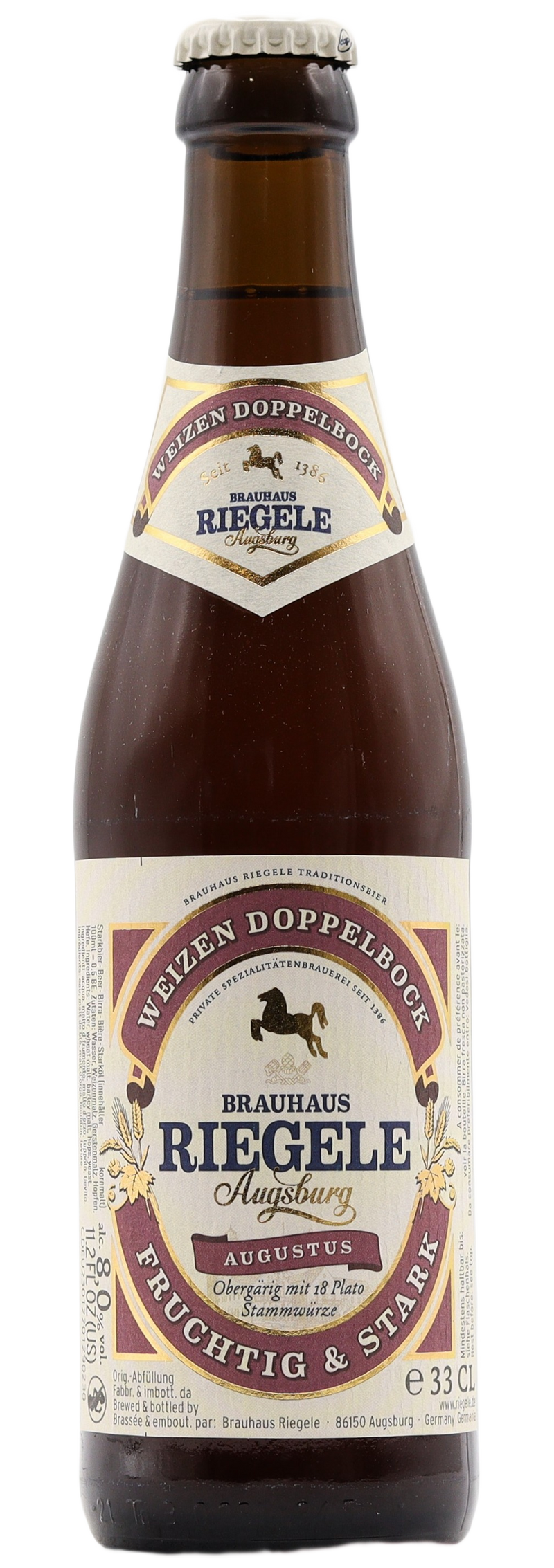 RIEGELE - WEIZEN DOPPELBOCK AUGUSTUS