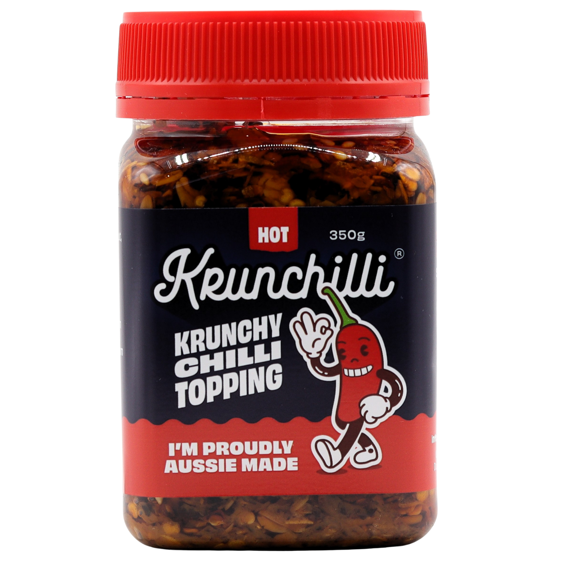 Running Chilli Krunchilli - Hot Krunchy Chilli Topping – Mane Specialist Bottleshop