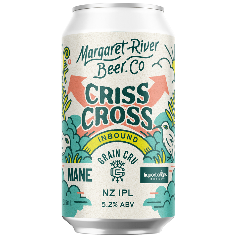 MARGARET RIVER BEER CO x MANE x GRAIN CRU x LIQUOR BARONS MARMION - CRISS CROSS INBOUND
