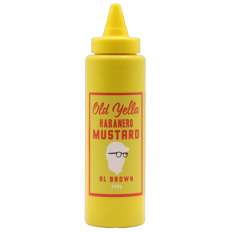 AL BROWN - OLD YELLA HABANERO MUSTARD