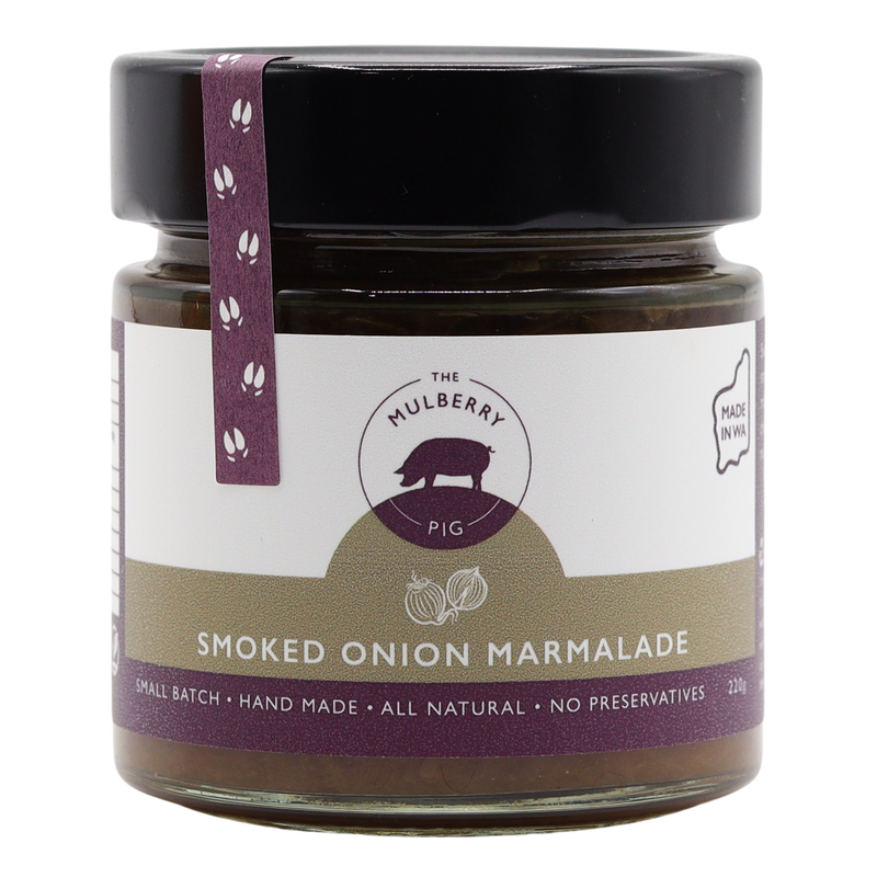 THE MULBERRY PIG - SMOKED ONION MARMALADE