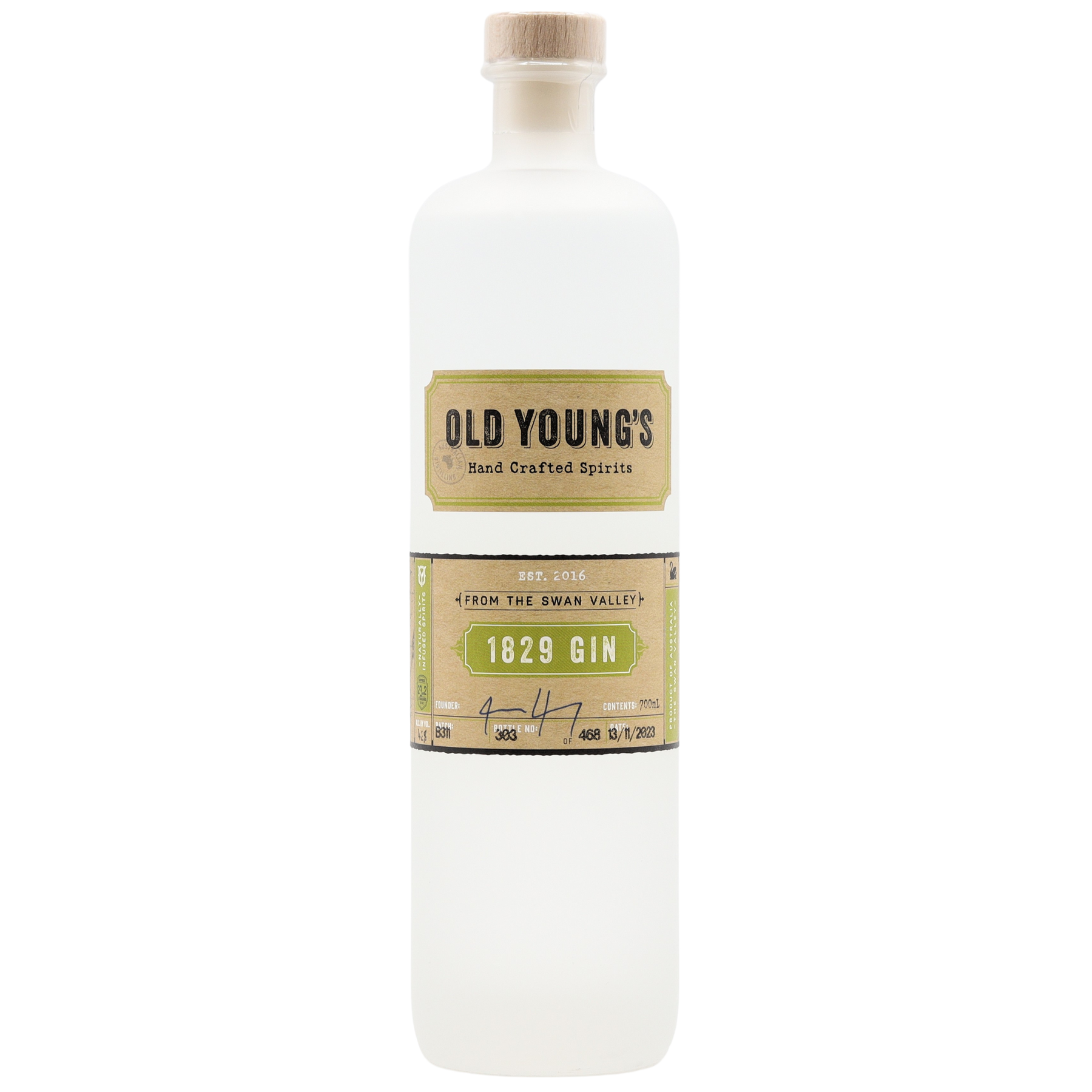 Old Young's - 1829 Gin – Mane Specialist Bottleshop
