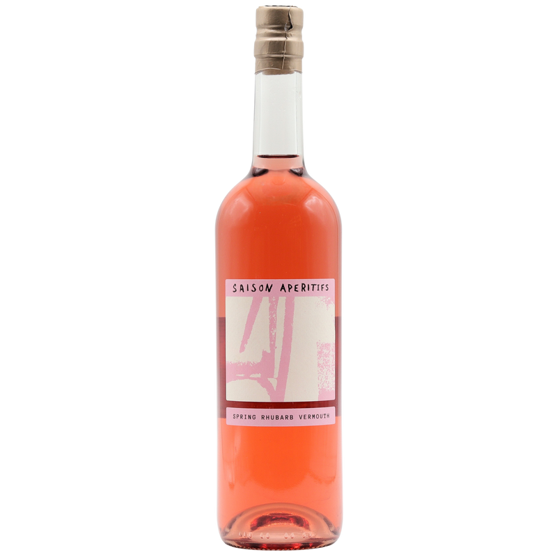SAISON APERITIFS - SPRING RHUBARB VERMOUTH