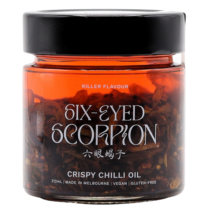 SIX-EYED SCORPION - CRISPY CHILLI OIL