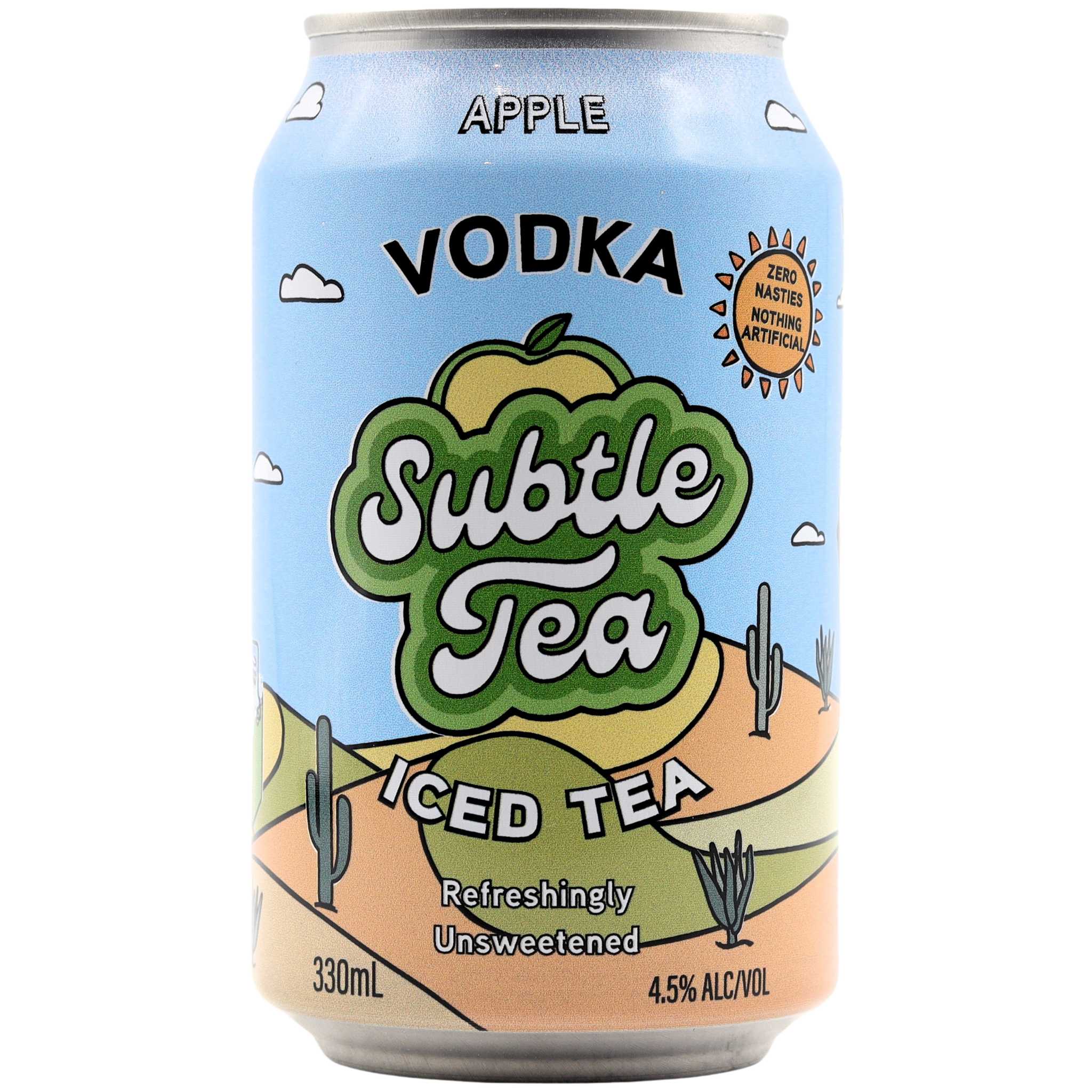 Subtle Tea - Apple Vodka Iced Tea – Mane Specialist Bottleshop