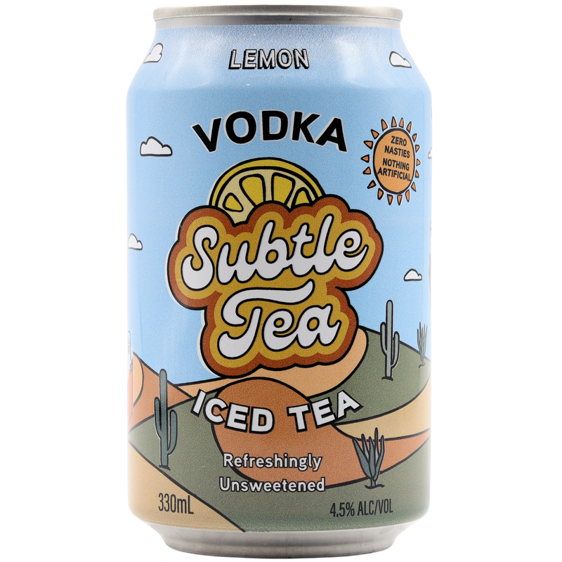 SUBTLE TEA  - LEMON VODKA ICED TEA