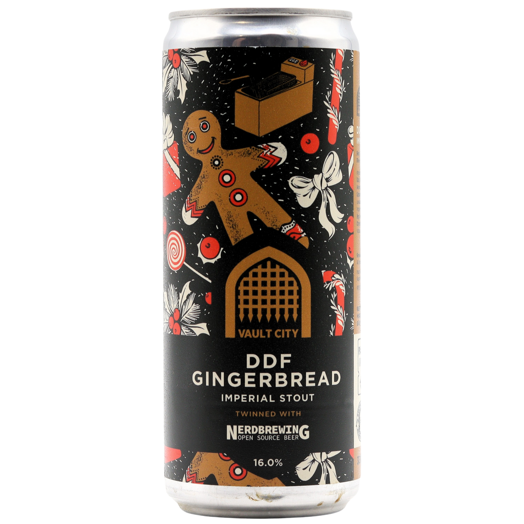 Vault City X Nerd Brewing - Ddf Gingerbread Imperial Stout – Mane ...